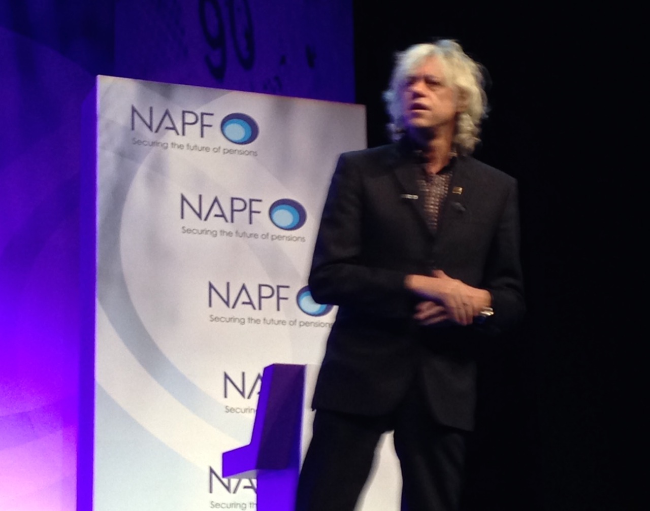 Bob Geldof NAPF 2014