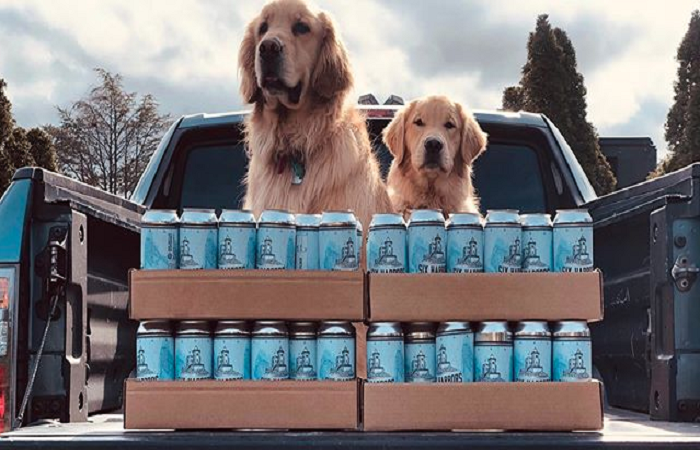Buddy and Barley used to bring joy and beer to customers during Covid-19