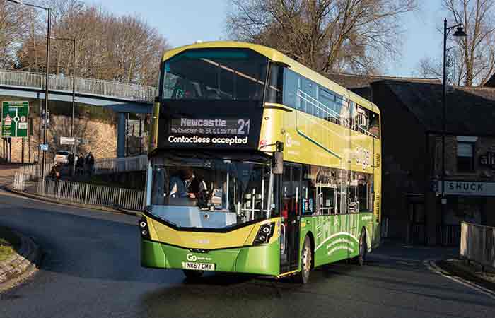 Go North East bus