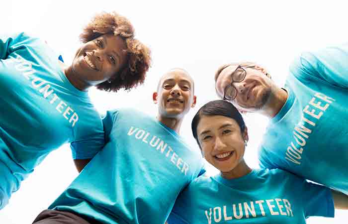 volunteering or charity days